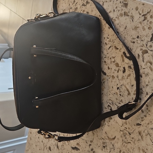 Kate Spade Black Leather Handbag - Picture 3 of 12